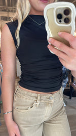 Funnel Neck Top