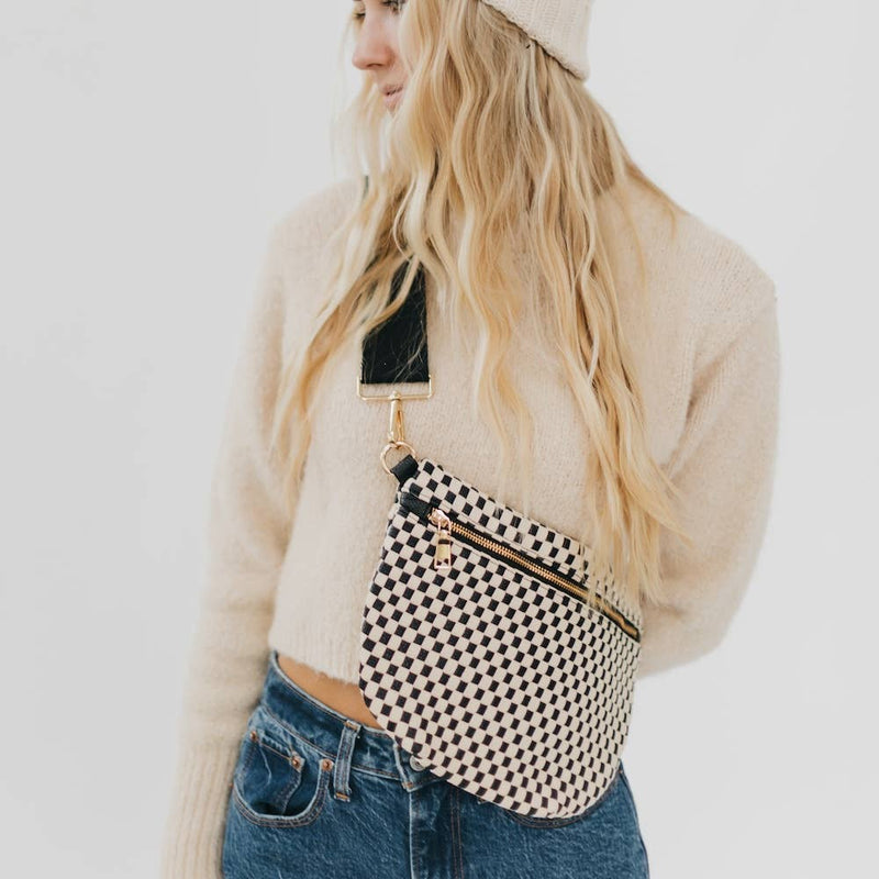 Checkered Westlyn Bum Bag | 3 colours