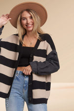 Denim Sleeve Cardi | 2 colours