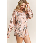 Horsey Time Button Up