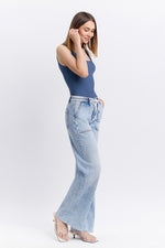 Lark Draw String Denim