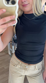 Funnel Neck Top