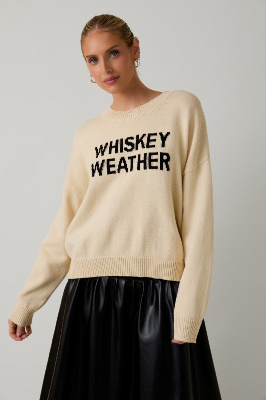 Whiskey Weather Sweater