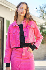 Pink Lady Denim Jacket