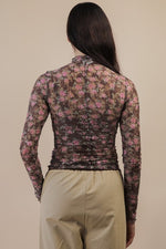 Mesh Floral Top | 2 colours