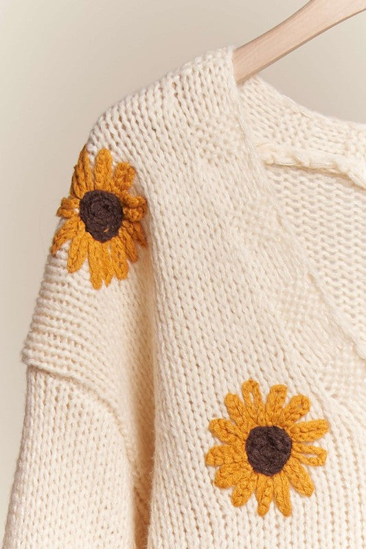 Sunflower Cardi