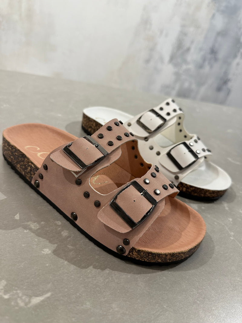 Tilly Studded Slide (2 colours)