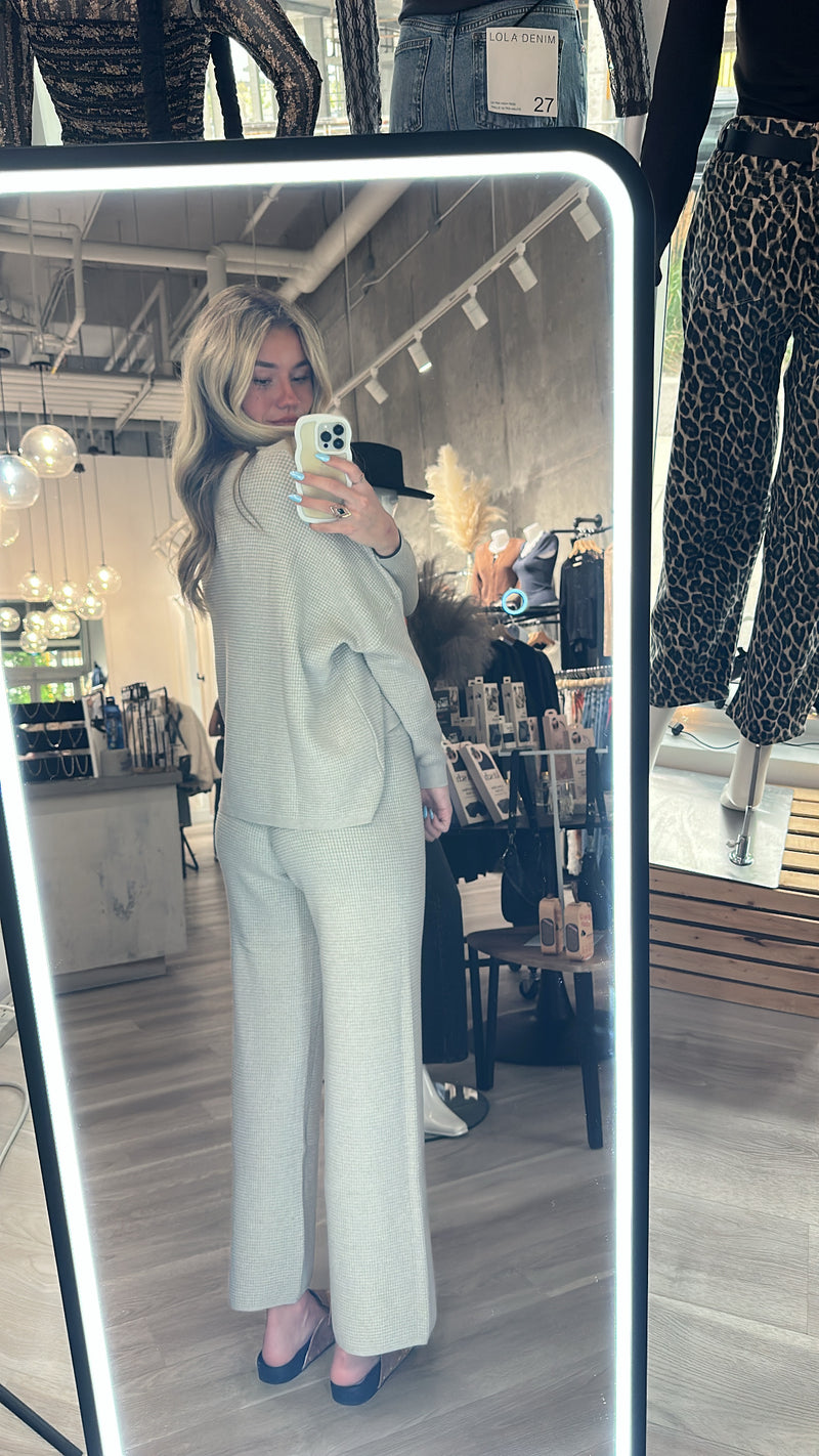 Knit Waffle Pants | 4 colours