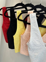 V Lace Tank | 5 colours