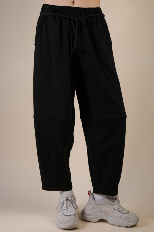 Braided Barrel Pants