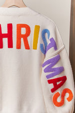 *PREORDER* Rainbow Xmas Knit Sweater