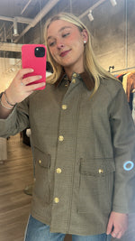 Bea Houndstooth Jacket