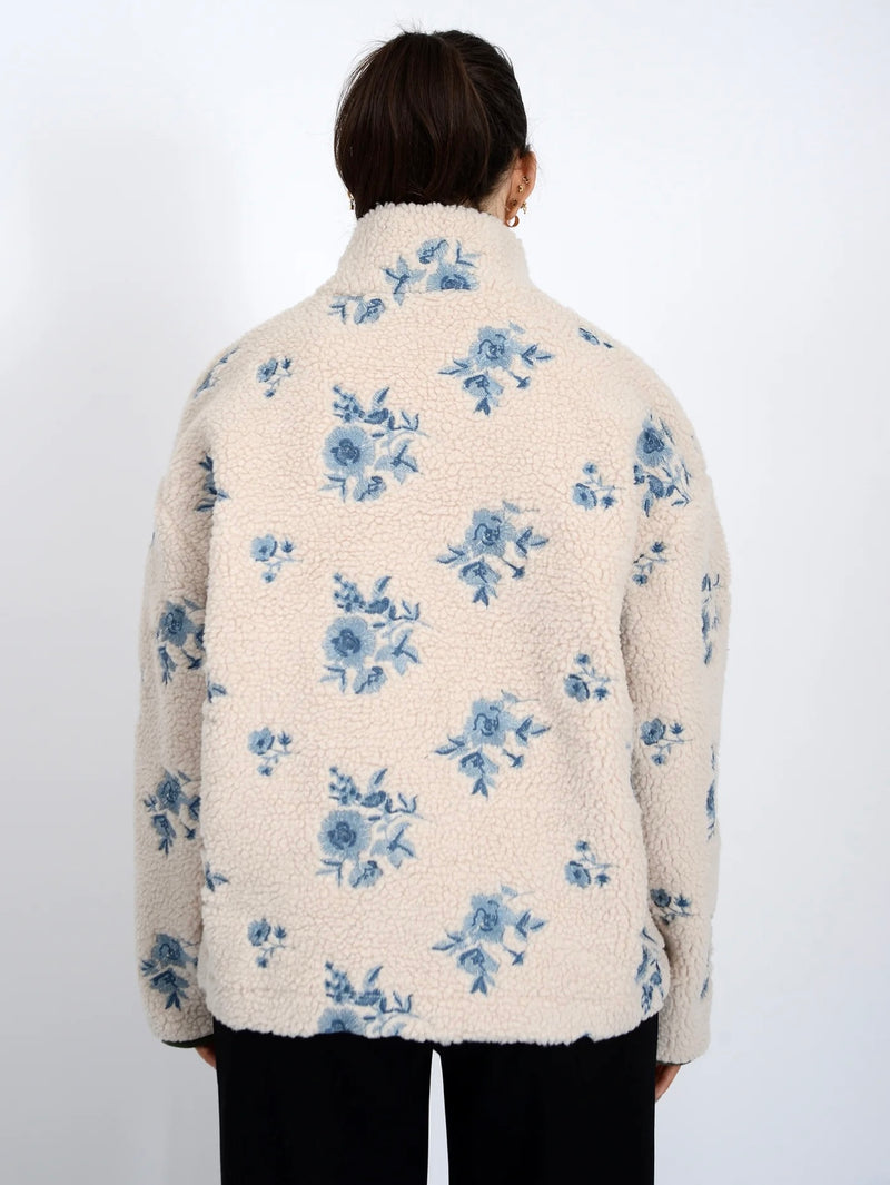 Poppy Sherpa Pullover