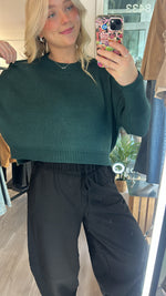 Deep Spruce Knit Sweater