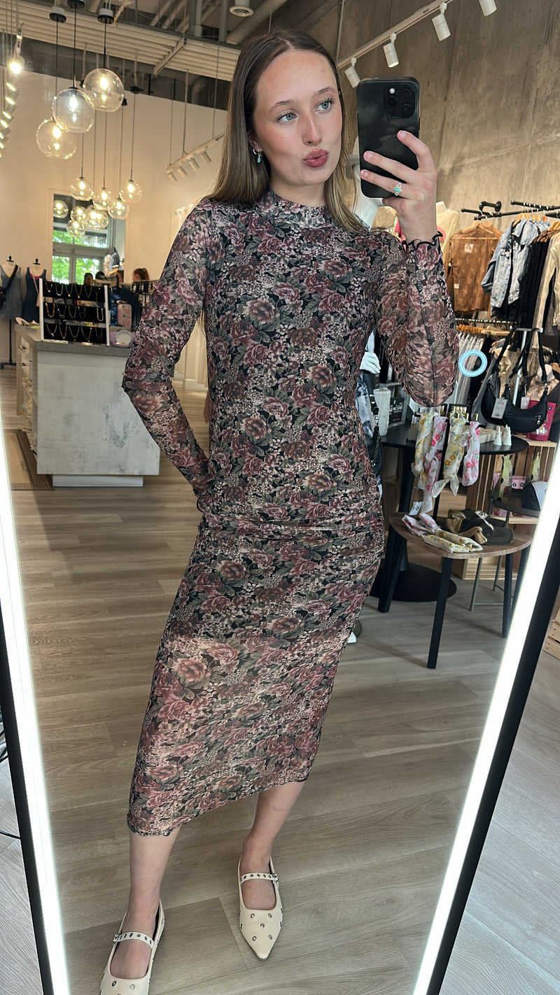 Garden Party Mesh Midi | 3 colours