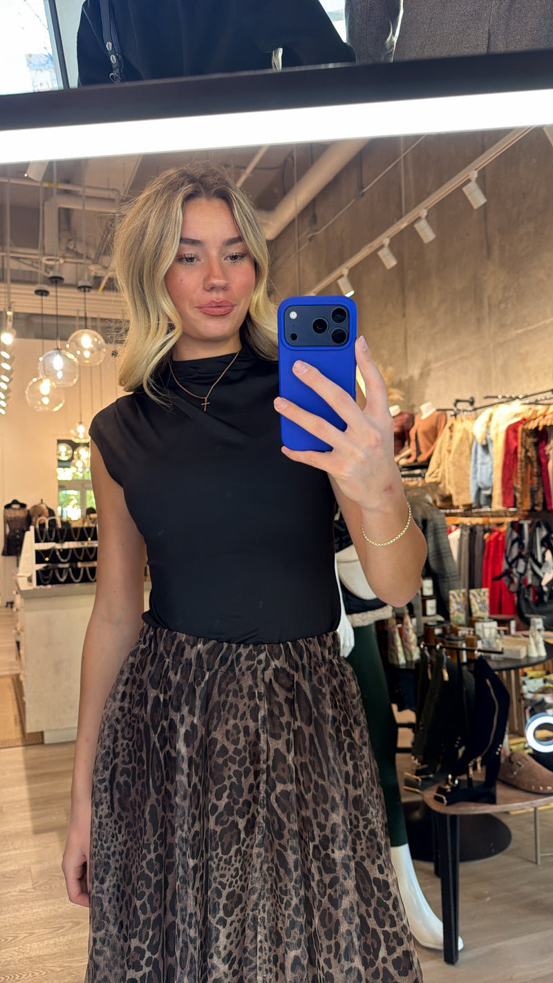 Yvette Funnel Neck Top