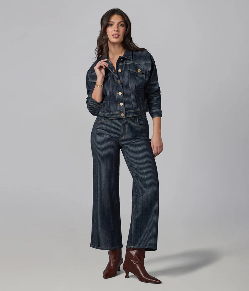 Colette Pin Stripe WIde Leg