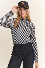 Checker Mesh Top