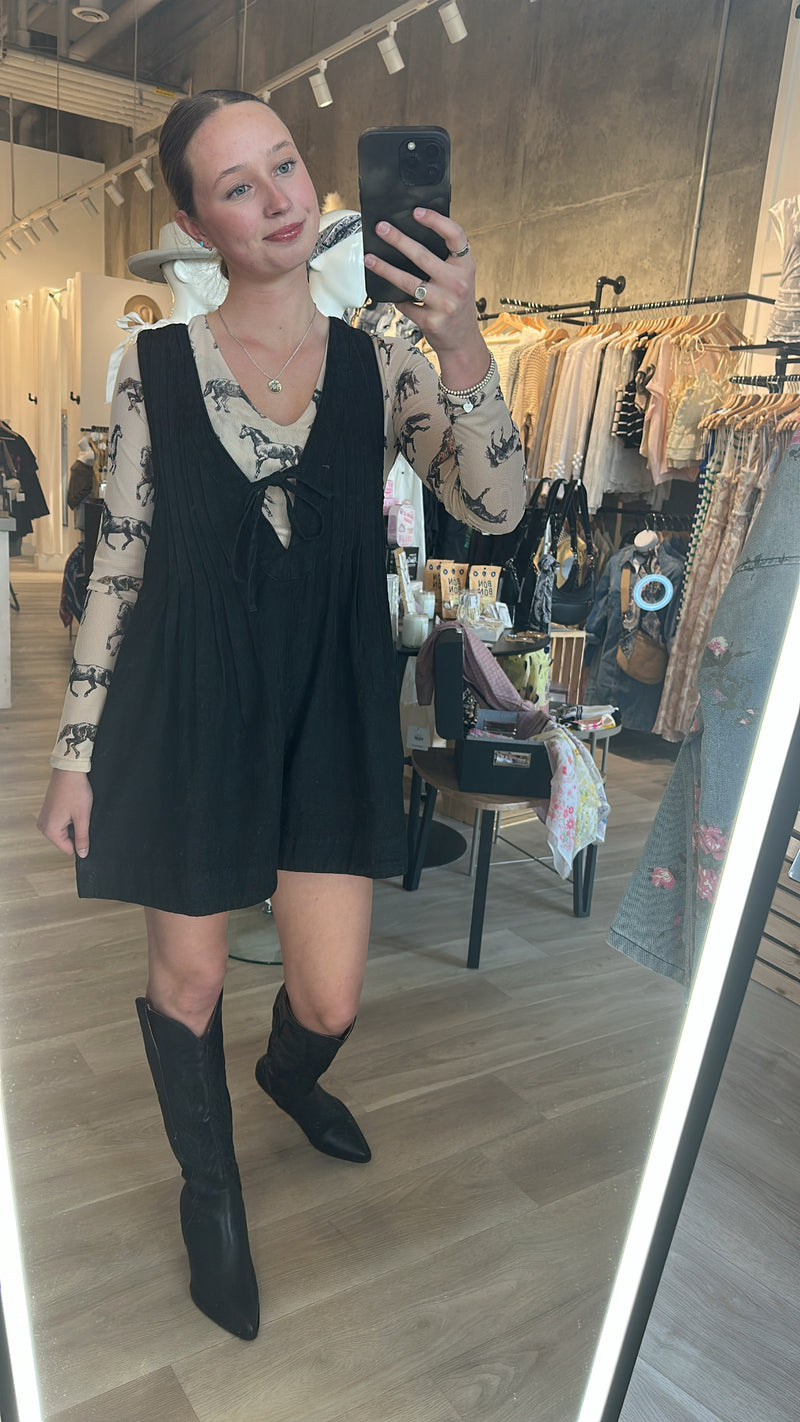 Sweet Pleat Romper | 4 washes