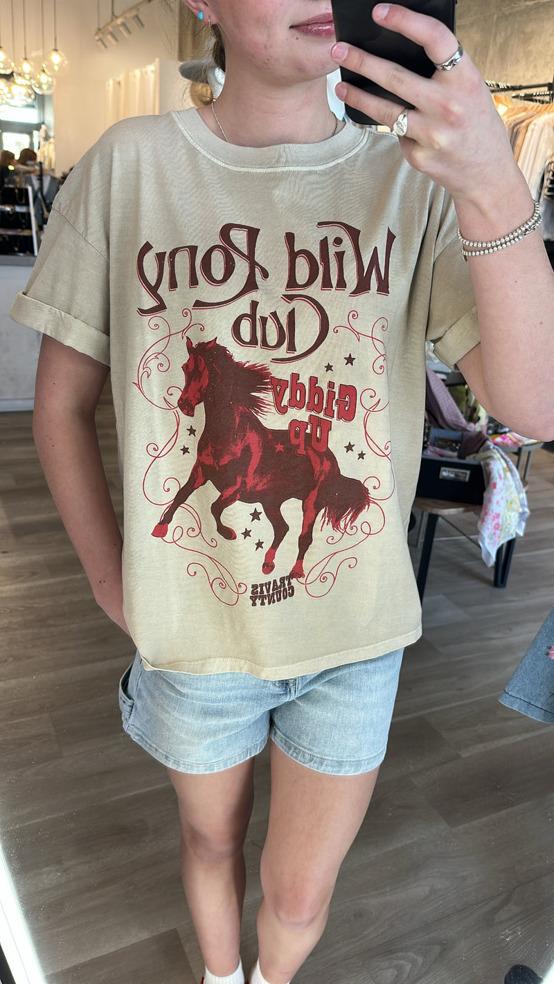 Wild Pony Club Tee