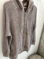 The Waffle Zip Up | 2 colours