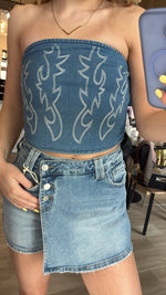 Western Stitch Tube Top | 2 colours