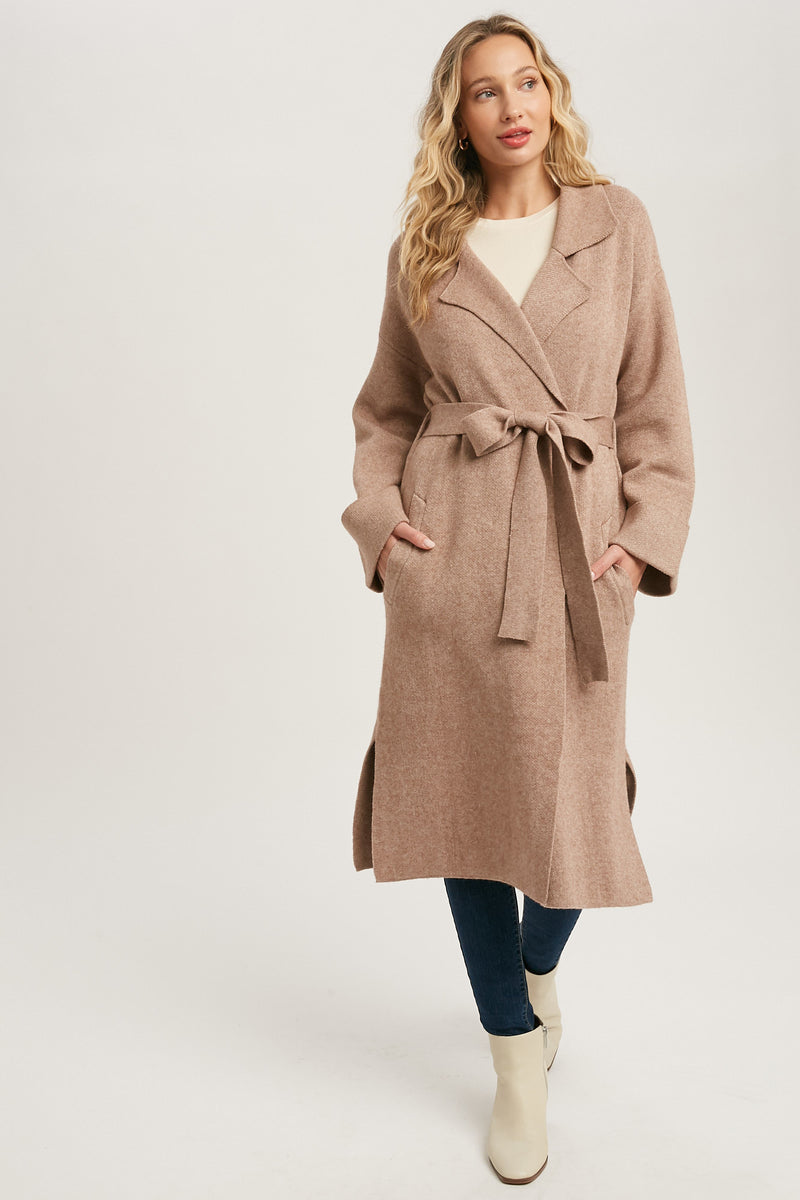 Effortless Knit Trench