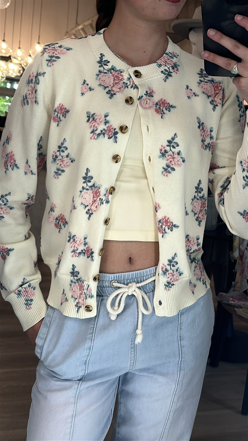 Evening Rose Cardi