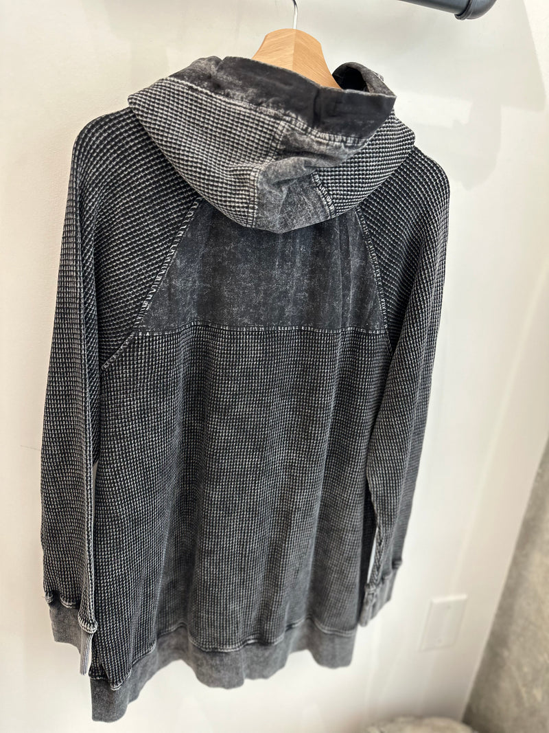 The Waffle Zip Up | 2 colours