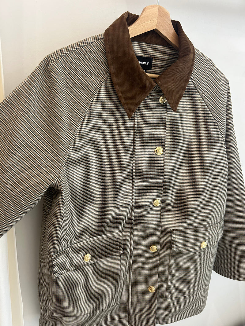 Bea Houndstooth Jacket
