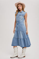 Sunday Skies Midi Dress