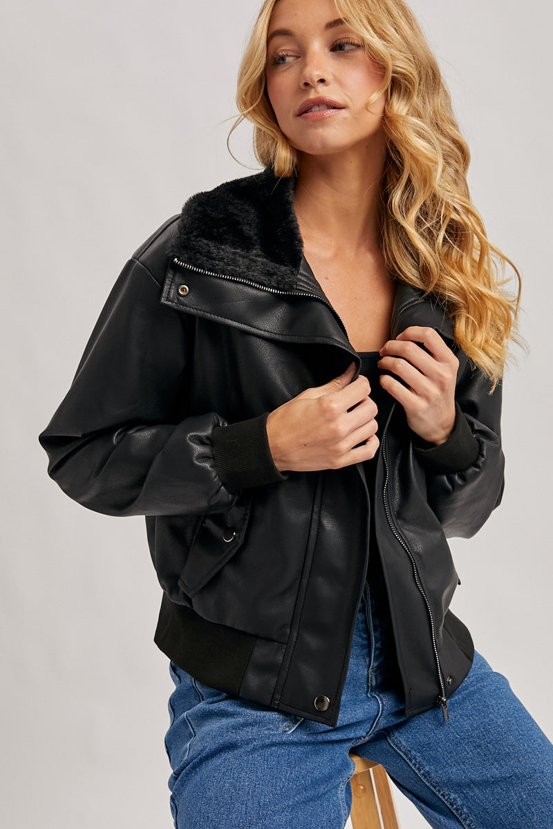 Aviator Fur Bomber