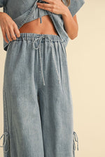 Sweet Pea Tie Jeans