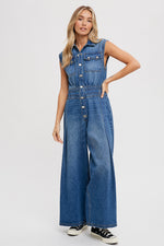 Trendsetter Denim Jumpsuit | 2 washes