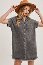 Denim Drift Dress | 3 washes