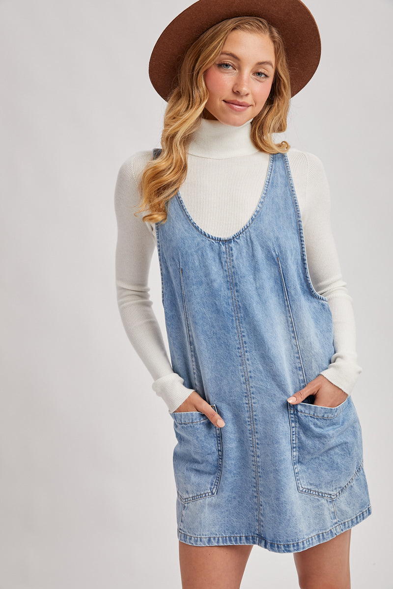 Blue Jean Baby Dress | 2 washes