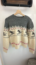Retro Ski Knit Sweater