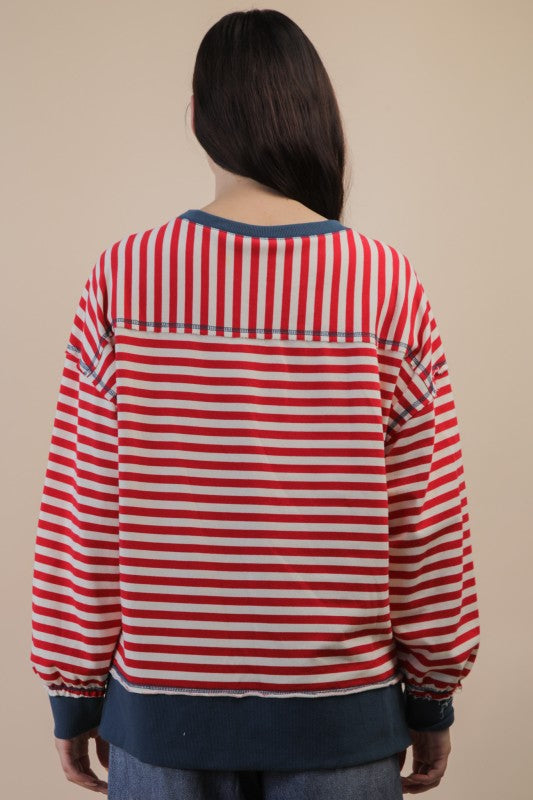 Fall Stripes Crew | 2 colours