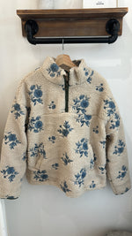 Poppy Sherpa Pullover