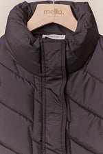 Mockneck Puffer Vest