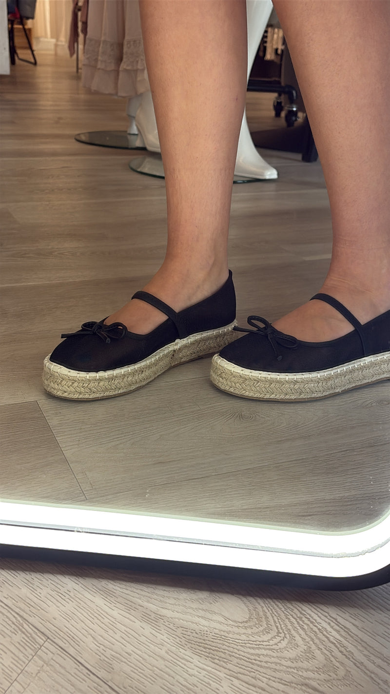 MESH ESPADRILLE PLATFORM | 2 colours