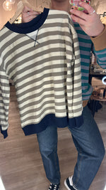 Crisp Stripes Crew | 3 colours