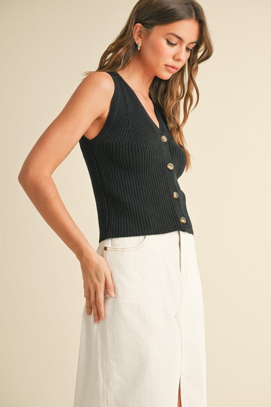 Gentle Weave Vest | 2 colours