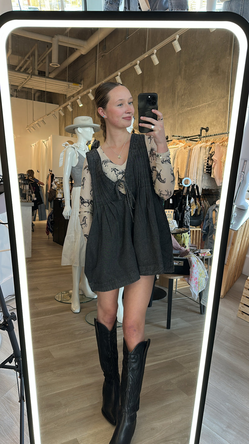 Sweet Pleat Romper | 4 washes