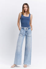 Lark Draw String Denim
