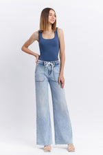 Lark Draw String Denim