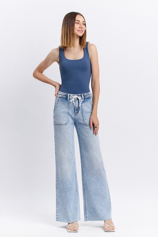Lark Draw String Denim