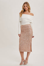 Sequin Midi Skirt | 2 colours