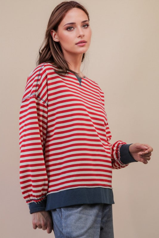 Fall Stripes Crew | 2 colours