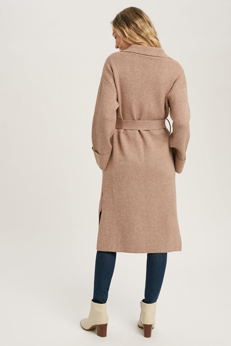 Effortless Knit Trench